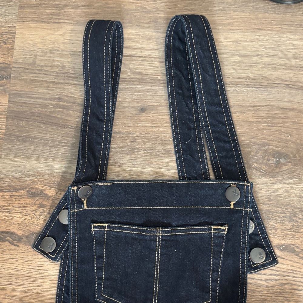 Hell Bunny dark Denim Women's Overalls - Picture 4 of 9